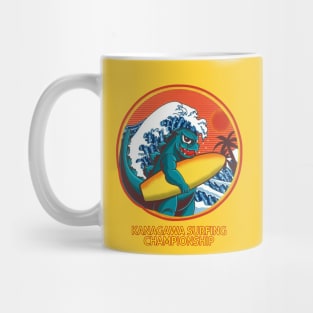 kanagawa surfing champion Mug